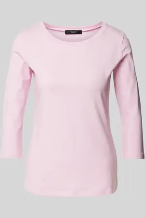 Max Mara Shaped Fit Longsleeve mit Baumwoll-Anteil Modell 