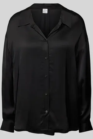 Emily van den Bergh Regular Fit Bluse mit durchgehender Knopfleiste in , Größe 38