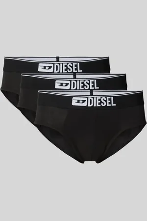 Diesel Slip mit elastischem Logo-Bund im 3er-Pack in , Größe S