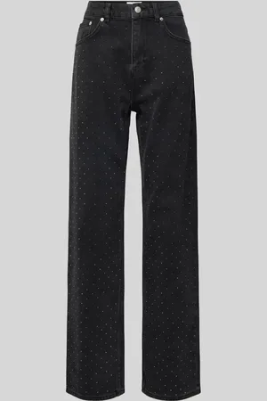 Neo Noir Straight Leg Jeans im 5-Pocket-Design Modell 