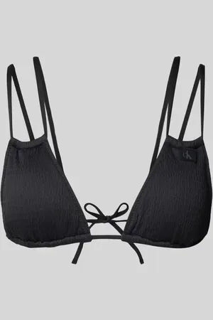 Calvin Klein Bikini-Oberteil mit Strukturmuster Modell 