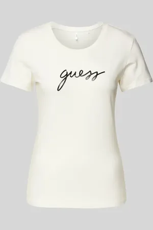 Guess T-Shirt mit Label-Print Modell 