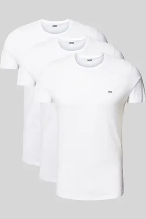 Diesel T-Shirt mit Label-Print im 3er-Pack in , Größe M