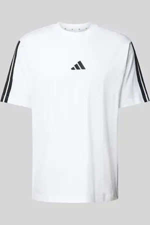 adidas T-Shirt mit Label-Print in , Größe S