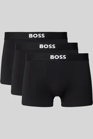 HUGO BOSS Trunks mit elastischem Logo-Bund im 3er-Pack Modell 