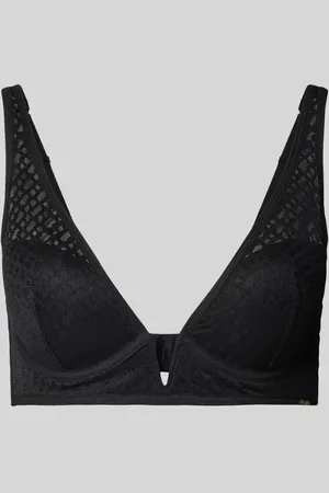 HUGO BOSS Triangel-BH mit Spitzenbesatz in , Größe 70B
