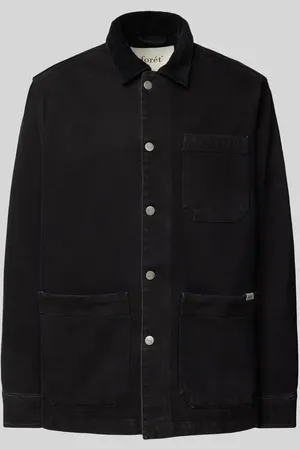 Foret Hemdjacke mit aufgesetzten Taschen Modell 