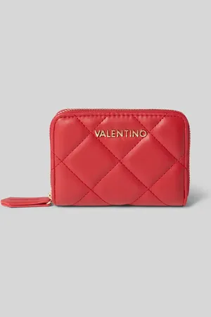 VALENTINO Portemonnaie mit Steppnähten Modell 