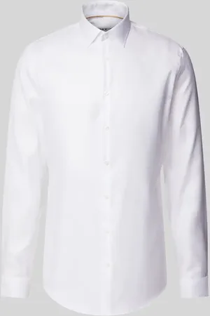 Jake*s Slim Fit Businesshemd mit extra langem Arm in Premiumqualität in , Größe 39/40