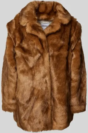 Jakke Kunstfelljacke mit seitlichen Eingrifftaschen Modell 