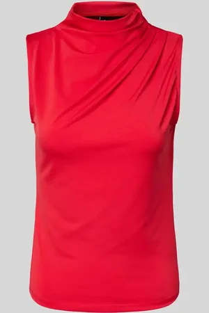 Pieces® Regular Fit Top mit Stehkragen Modell 
