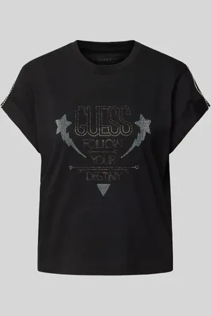 Guess T-Shirt mit Label-Detail in , Größe XS