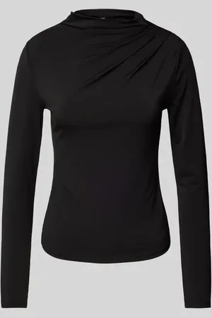 Pieces® Shaped Fit Langarmshirt mit Stretch-Anteil 