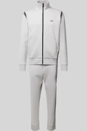 HUGO BOSS Regular Fit Trainingsanzug mit Baumwoll-Anteil in , Größe S