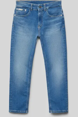 Calvin Klein Regular Fit Jeans im 5-Pocket-Design in , Größe 152