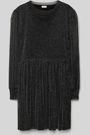 QS by s.Oliver Regular Fit Kleid mit elastischen Bündchen und Saum in , Größe 152