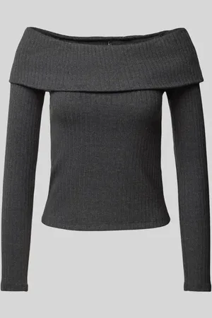 ONLY Regular Fit Langarmshirt mit Viskose Modell 