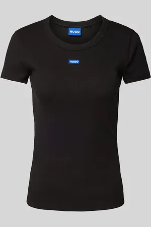 Hugo Blue T-Shirt mit Label-Detail in , Größe XS