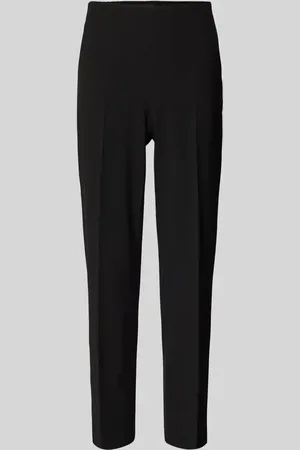 More & More Tapered Fit Stoffhose mit Bügelfalten in , Größe 42