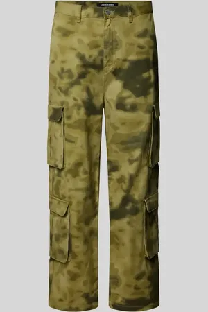 Pegador Wide Leg Cargohose mit Gesäßtaschen Modell 