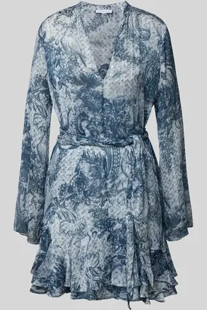 Guess Knielanges Kleid mit Bindegürtel Modell 