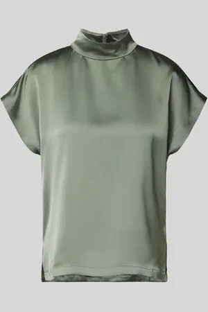 HUGO BOSS Regular Fit Bluse mit Kappärmeln Modell 