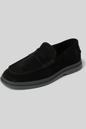 HUGO BOSS Lederloafers mit Label-Details Modell 