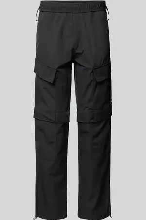 HUGO BOSS Regular Fit Cargohose mit elastischem Bund Modell 