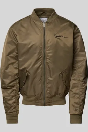 Karl Kani Bomberjacke mit Label-Stitching in , Größe S