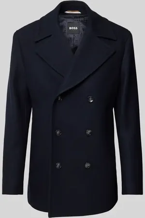 HUGO BOSS Mantel mit Reverskragen Modell 