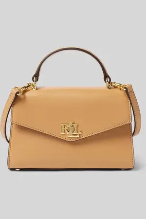 Ralph Lauren Handtasche mit Label-Applikation Modell 