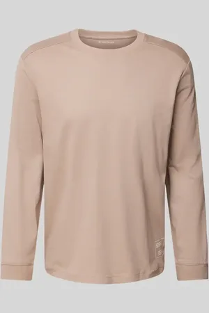 TOM TAILOR Regular Fit Langarmshirt aus reiner Baumwolle in , Größe M