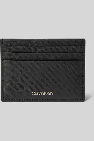 Calvin Klein Kartenetui mit Label-Applikation Modell 