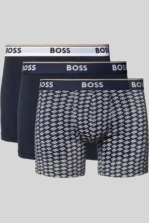 HUGO BOSS Trunks aus Baumwoll-Mix im 3er-Pack in , Größe S