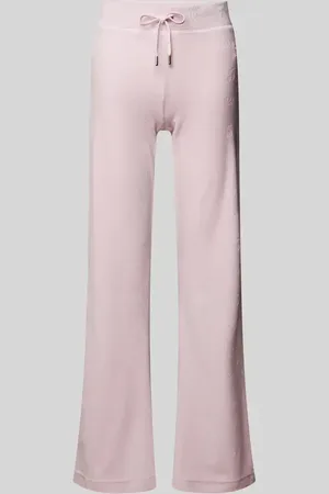 Juicy Couture Flared Sweatpants mit Tunnelzug Modell 