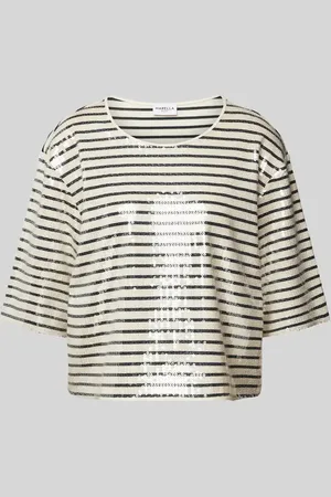 MARELLA T-Shirt mit Paillettenbesatz Modell 