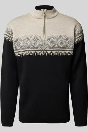 Dale of Norway Wollpullover mit Label-Stitching Modell 