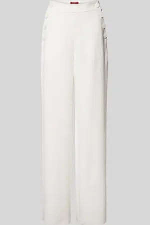 Max Mara Stoffhose mit Knopfverschluss Modell 