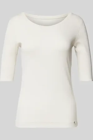 Marc Cain T-Shirt mit Rundhalsausschnitt in , Größe 34