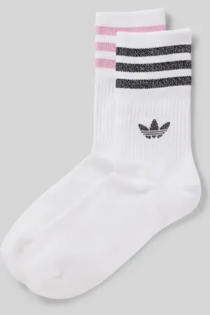 adidas Socken mit Label-Print im 3er-Pack in , Größe 34-36