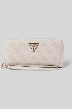 Guess Portemonnaie mit Label-Applikation Modell 