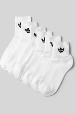 adidas Socken mit Logo-Print im 6er-Pack in , Größe 34-36