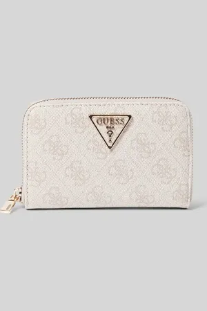 Guess Portemonnaie mit Label-Applikation Modell 