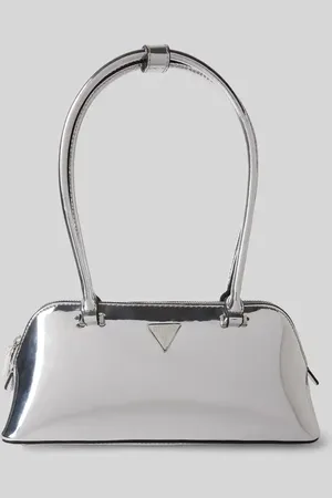 Guess Handtasche mit Label-Applikation Modell 