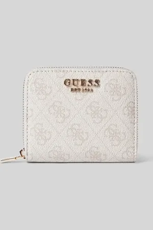 Guess Portemonnaie mit Label-Applikation Modell 