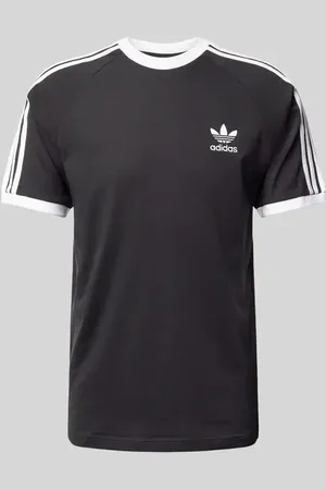 adidas T-Shirt mit Label-Stitching in , Größe XS