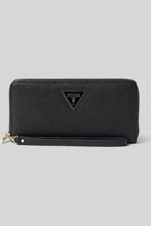 Guess Portemonnaie mit Label-Applikation Modell 