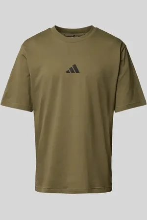 adidas T-Shirt mit Logo-Stitching in , Größe S