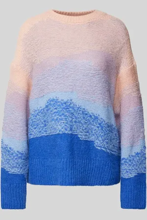 Lollys Laundry Strickpullover mit Rundhalsausschnitt Modell 