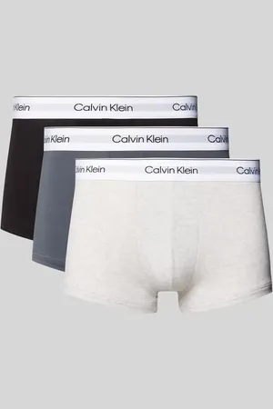 Calvin Klein Trunks mit elastischem Label-Bund im 3er-Pack in , Größe M